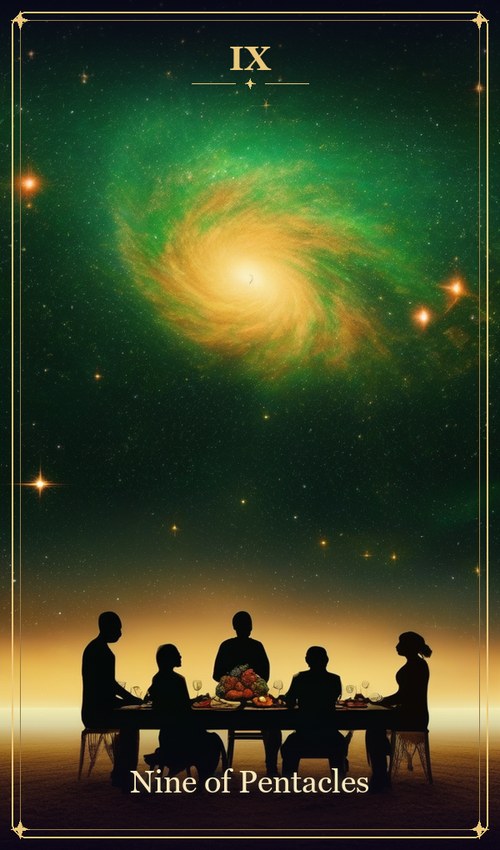 Nine of Pentacles