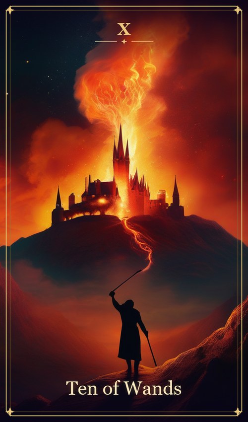Ten of Wands